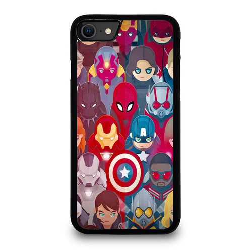 Avengers Animated iPhone SE 2020 Case Cover