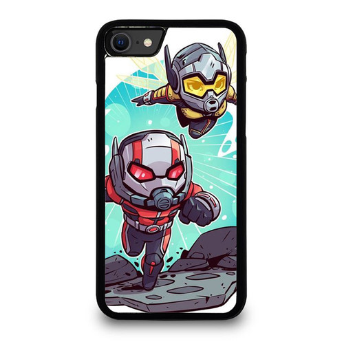 Ant Man And The Wasp Marvel Superhero The Avengers Chibi Version iPhone SE 2020 Case Cover
