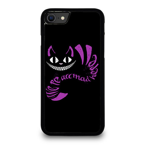 Alice In Wonderland Inspired We'Re All Mad Here 3 iPhone SE 2020 Case Cover