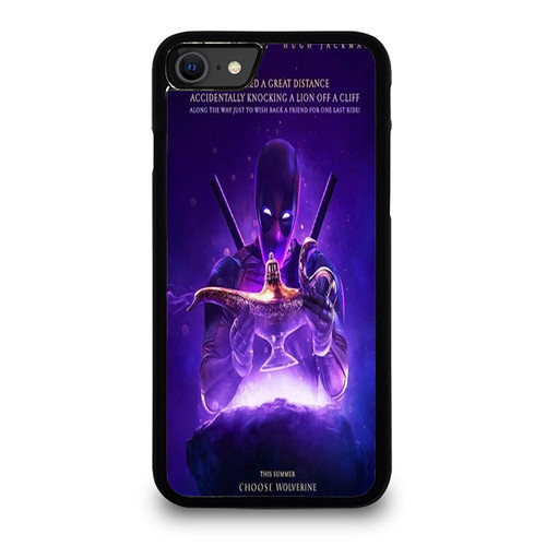 Aladdinpool Funny Mashup Aladdin And Deadpool iPhone SE 2020 Case Cover