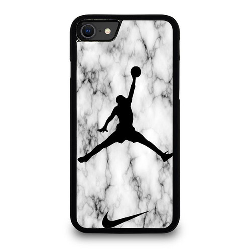 Air Jordan White Marble iPhone SE 2020 Case Cover