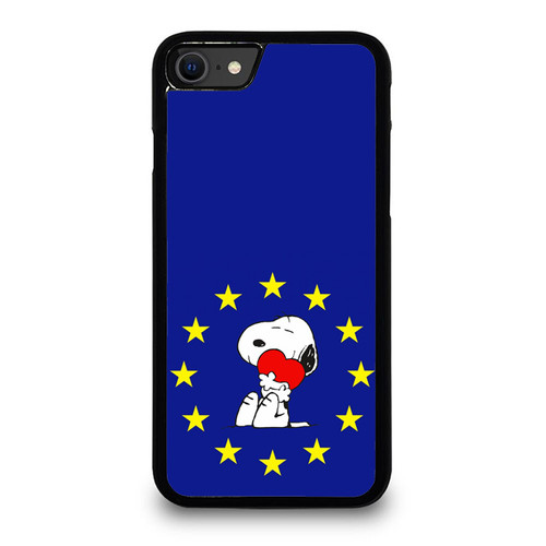 Aims Snoopy Blue iPhone SE 2020 Case Cover