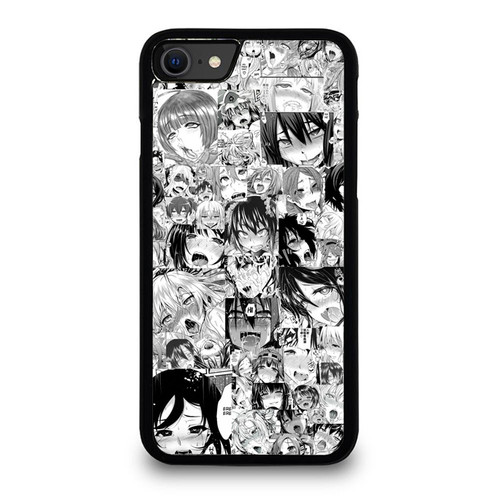Ahegao Pervert Manga iPhone SE 2020 Case Cover