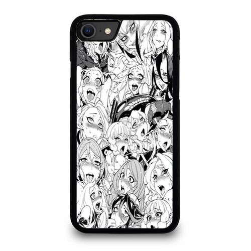 Ahegao Manga Lewd iPhone SE 2020 Case Cover