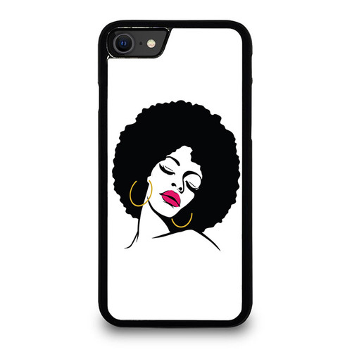 Afro Glam iPhone SE 2020 Case Cover