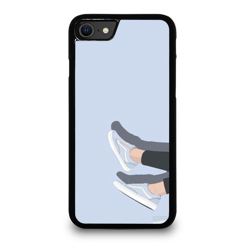 Aesthetic Vans Drawing iPhone SE 2020 Case Cover