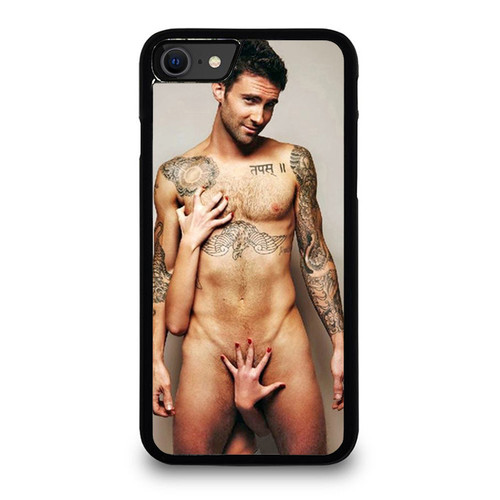 Adam Levigne Naked Hot Maroon 5 iPhone SE 2020 Case Cover