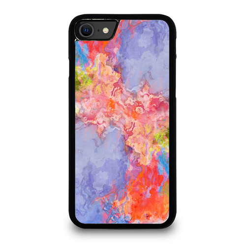 Abstract Red Art iPhone SE 2020 Case Cover
