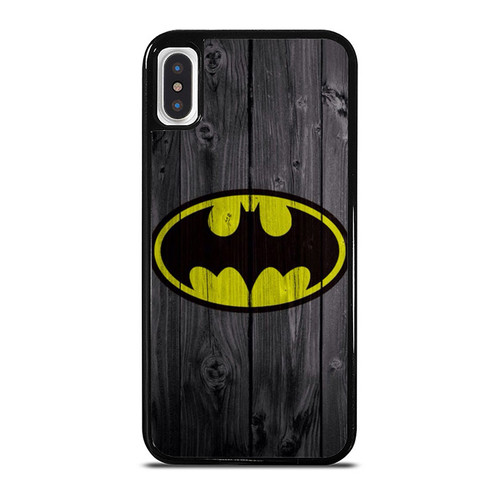 Wooden Batman Logo Dc Comics Justice League iPhone XR / X / XS / XS Max Case Cover
