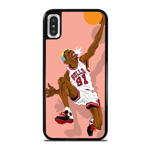 The Worm Nba Basketball Art iPhone XR / X / XS / XS Max Case Cover