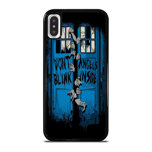 Tardis Dont Angels Blink Inside iPhone XR / X / XS / XS Max Case Cover