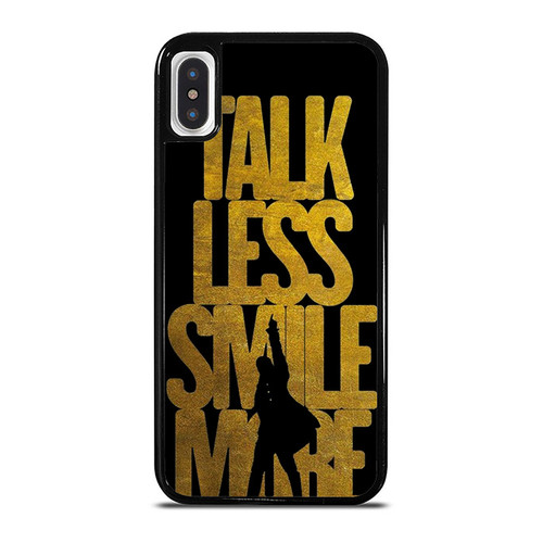 Talk Less Smile More Hamilton Broadway Musical iPhone XR / X / XS / XS Max Case Cover