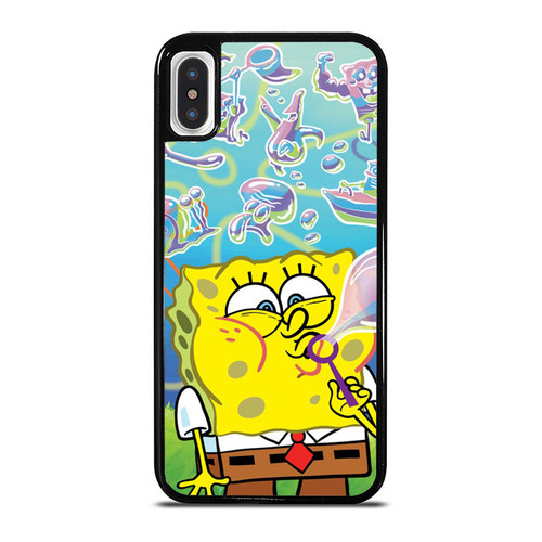 Spongebob Make Bubbles iPhone XR / X / XS / XS Max Case Cover