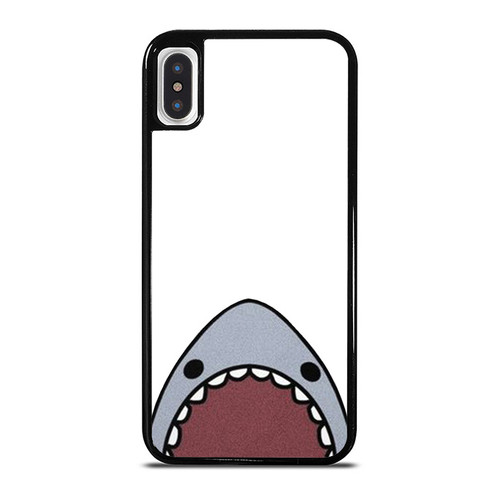 Shark! Cute Kawaii Jaws The Teeth Of The Sea iPhone XR / X / XS / XS Max Case Cover
