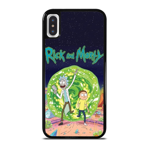 Rick And Morty Contains iPhone XR / X / XS / XS Max Case Cover