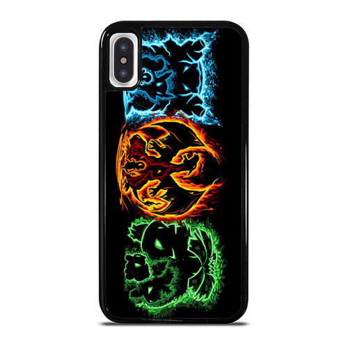 Pokemon Go Pokemon Gamer Favorite Starter Evolve iPhone XR / X / XS / XS Max Case Cover