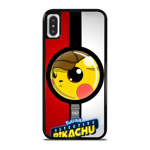Pokemon Detective Pikachu In A Magnifying Glass iPhone XR / X / XS / XS Max Case Cover