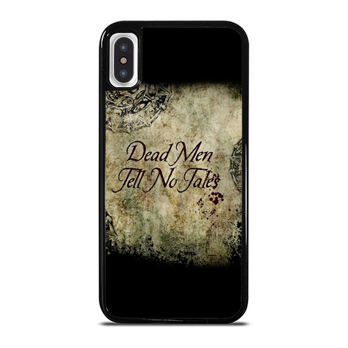 Pirates Of The Caribbean Dead Men Tell Notales Quotes iPhone XR / X / XS / XS Max Case Cover