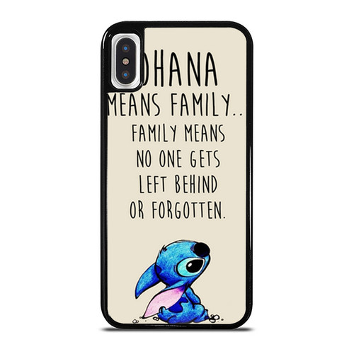 Ohana Means Family iPhone XR / X / XS / XS Max Case Cover
