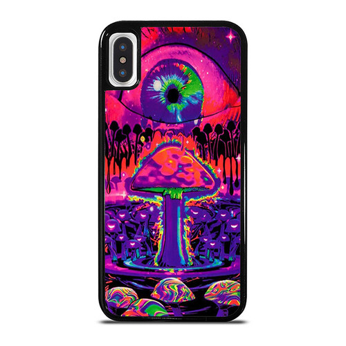 Mushroom Ripple Blacklight iPhone XR / X / XS / XS Max Case Cover