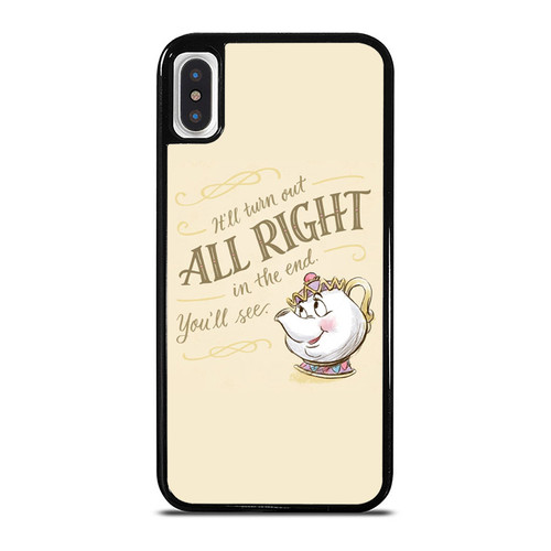 Mrs Potter And Chip Beauty And The Beast iPhone XR / X / XS / XS Max Case Cover