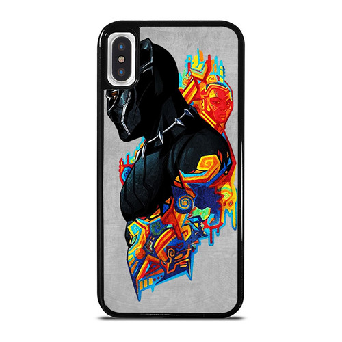 Marvel Comics Black Panther Superhero iPhone XR / X / XS / XS Max Case Cover