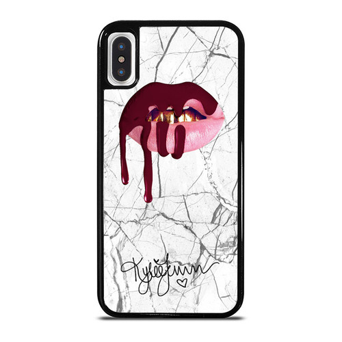 Kylie Lips Marble iPhone XR / X / XS / XS Max Case Cover
