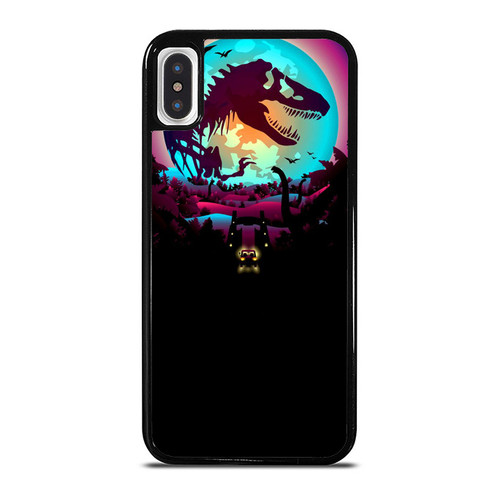 Jurassic World Fallen Kingdom Jurassic Park Moon Art iPhone XR / X / XS / XS Max Case Cover