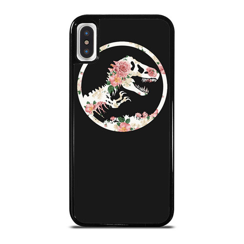 Jurassic World Fallen Kingdom Jurassic Park Jurassic Floral Logo iPhone XR / X / XS / XS Max Case Cover