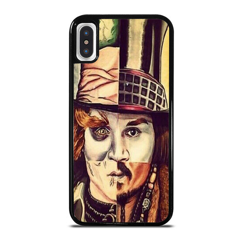 Johnny Deep All Character Movie iPhone XR / X / XS / XS Max Case Cover