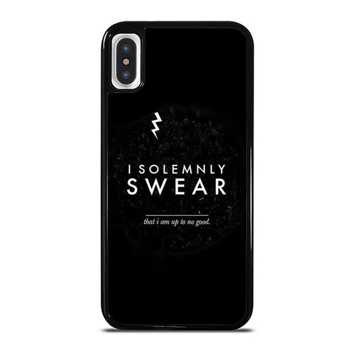 I Solemnly Swear That I Am Up To No Good iPhone XR / X / XS / XS Max Case Cover I Solemnly Swear That I Am Up To No Good iPhone XR / X / XS / XS Max Case Cover