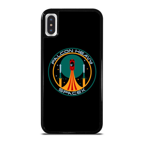 Heavy Falcon Space X Patch iPhone XR / X / XS / XS Max Case Cover