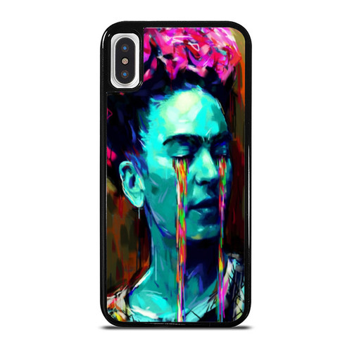 Frida Kahlo Is Crying Rainbow Tears iPhone XR / X / XS / XS Max Case Cover