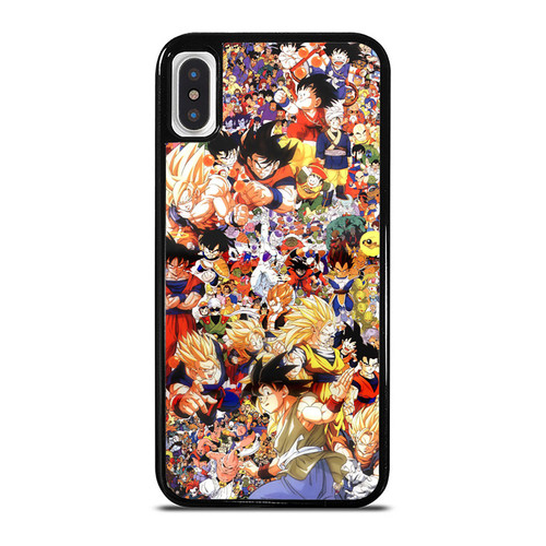 Dragon Ball Z Collage Cartoon iPhone XR / X / XS / XS Max Case Cover