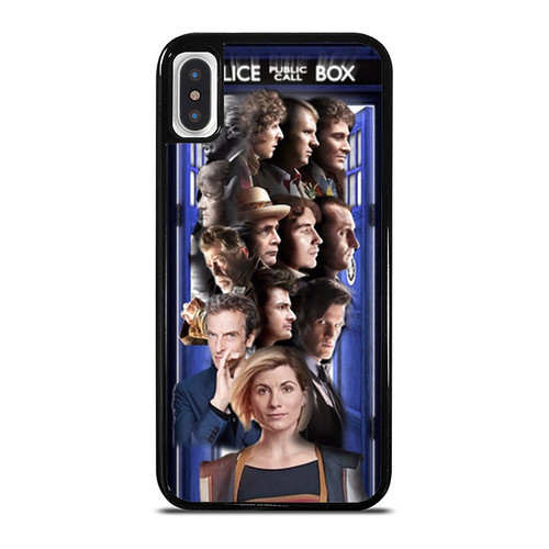 Doctor Who All 14 Doctors Tardis iPhone XR / X / XS / XS Max Case Cover