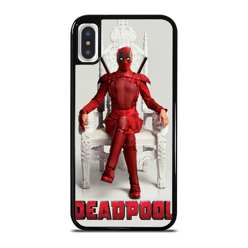 Deadpool Funny Movie Cool Wallpaper Deadpool The Hunger Games Mockingjay Funny Parody iPhone XR / X / XS / XS Max Case Cover