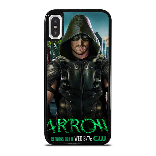 Dc Green Arrow Oliver Queen Super Hero iPhone XR / X / XS / XS Max Case Cover