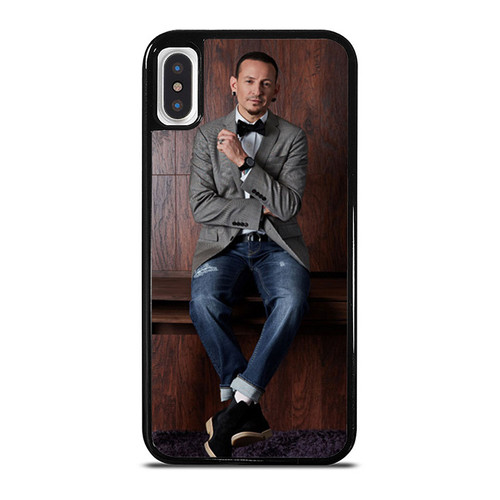 Chester Bennington Of Linkin Park A New Republic Man iPhone XR / X / XS / XS Max Case Cover