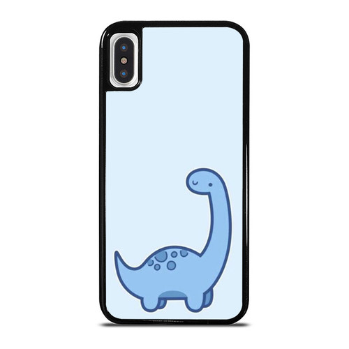 Blue Baby Dino iPhone XR / X / XS / XS Max Case Cover