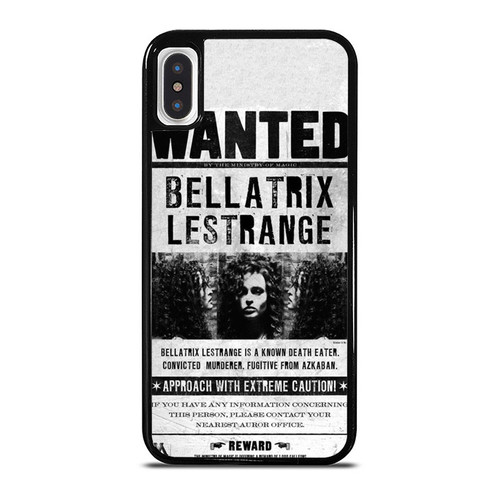 Bellatrix Lestrange Wanted Poster iPhone XR / X / XS / XS Max Case Cover