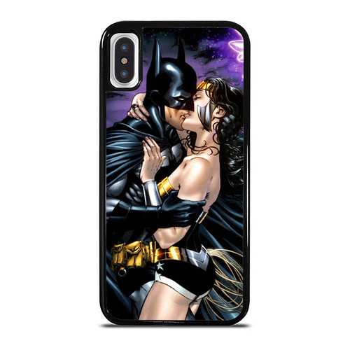 Batman And Wonder Woman Kiss iPhone XR / X / XS / XS Max Case Cover