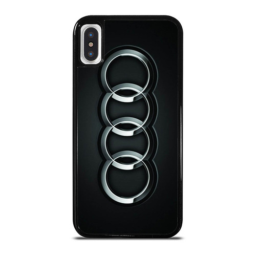 Audi Karbon Fiber Screen Print iPhone XR / X / XS / XS Max Case Cover