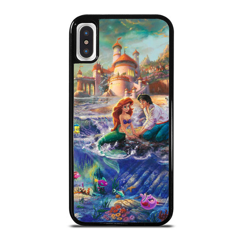 Ariel The Little Mermaid Cute Fan Art iPhone XR / X / XS / XS Max Case Cover