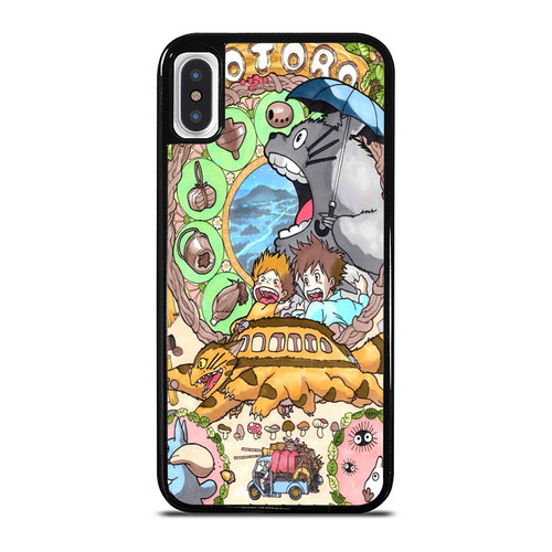 Anime Totoro Art iPhone XR / X / XS / XS Max Case Cover
