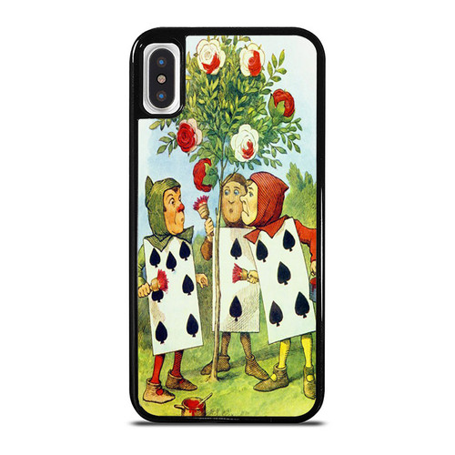 Alice In Wonderland Painting The Roses iPhone XR / X / XS / XS Max Case Cover