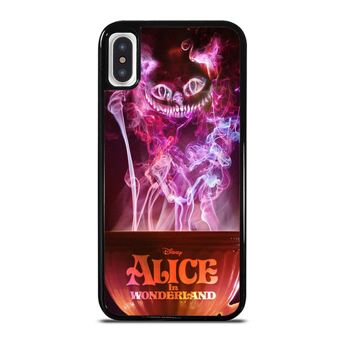 Alice In Wonderland Cheshire Cat Movie Poster iPhone XR / X / XS / XS Max Case Cover