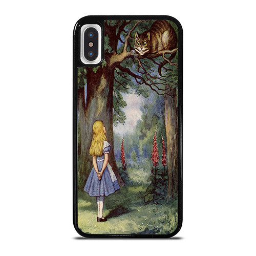 Alice In Wonderland Cheshire Cat iPhone XR / X / XS / XS Max Case Cover