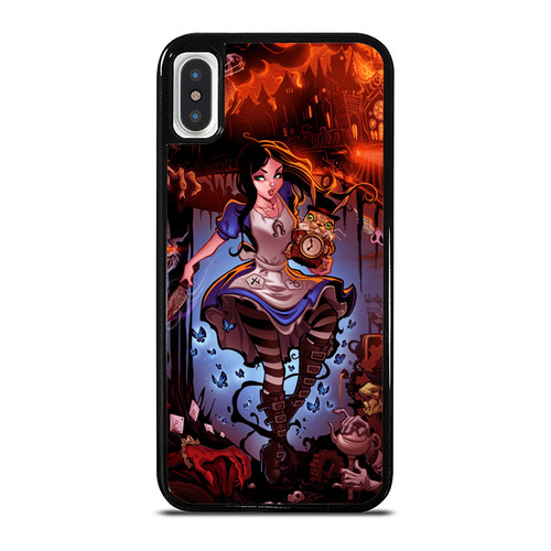 Alice In Wonderland Bad Art iPhone XR / X / XS / XS Max Case Cover