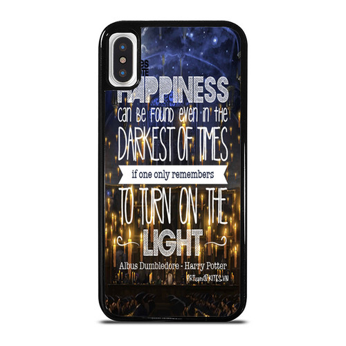 Albus Dumbledore Harry Potter Quote iPhone XR / X / XS / XS Max Case Cover