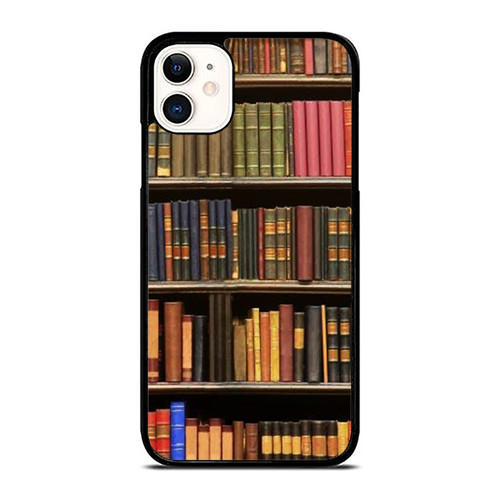 Library Bookshelf Bookcase Wallpaper iPhone 11 / 11 Pro / 11 Pro Max Case Cover